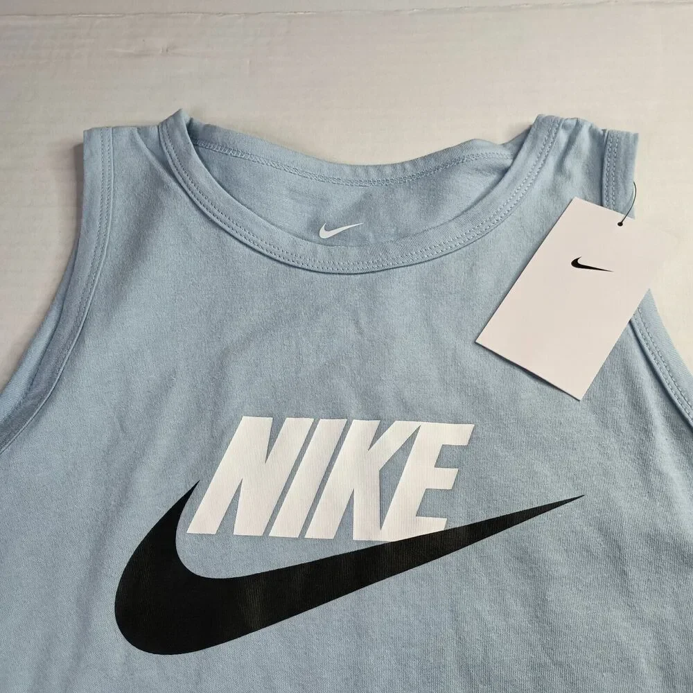 Nike Light Blue‎ Sleeveless Tank Top Kids XL Extra Large NWT